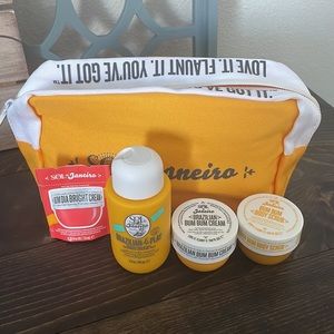 Sol De Janeiro Travel Size Minis with Limited Edition Pouch